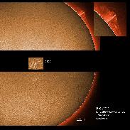 <font class="tempImageTitleThumbText">AR2922 And Prominences</font><br>James Roger Samworth<br>Jan 3 4:41pm<br>Nailstone, Nuneaton, UK