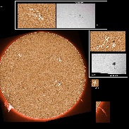 <font class="tempImageTitleThumbText">Prominent Prominences And ARs2939-2942</font><br>James Roger Samworth<br>Feb 7 1:15pm<br>Nailstone, Nuneaton, UK