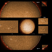 <font class="tempImageTitleThumbText">ARs 2863, 2864, 2866, 2868 And Prominence</font><br>James Roger Samworth<br>Sep 7 11:38am<br>Nailstone, Nuneaton, UK