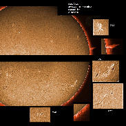 <font class="tempImageTitleThumbText">ARs 2924-2928 And Prominences</font><br>James Roger Samworth<br>Jan 13 12:22pm<br>Nailstone, Nuneaton, UK