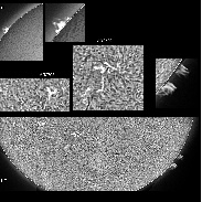 <font class="tempImageTitleThumbText">AR2792, AR2793  And Prominences</font><br>James Roger Samworth<br>Dec 17 4:32pm<br>Nailstone, Nuneaton, UK