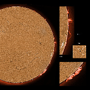 <font class="tempImageTitleThumbText">ARs 3163-3171, Prominences And Filaments</font><br>James Roger Samworth<br>Dec 21 2:39pm<br>Nailstone, Nuneaton, UK