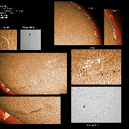 <font class="tempImageTitleThumbText">Active Regions 2816, 2817, 2818 And Promi</font><br>James Roger Samworth<br>Apr 22 11:18am<br>Nailstone, Nuneaton, UK