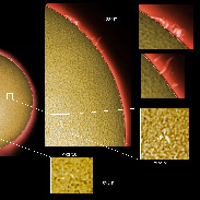 <font class="tempImageTitleThumbText">Solar Prominences And Spots AR2750 And 27</font><br>James Roger Samworth<br>Nov 3 1:36pm<br>Nailstone, Nuneaton, UK