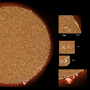<font class="tempImageTitleThumbText">AR3122-3125 Filaments And Prominences</font><br>James Roger Samworth<br>Oct 18 3:02pm<br>Nailstone, Nuneaton, UK