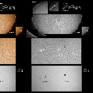 <font class="tempImageTitleThumbText">AR2794, AR2795 And Prominences</font><br>James Roger Samworth<br>Dec 27 8:54pm<br>Nailstone, Nuneaton, UK