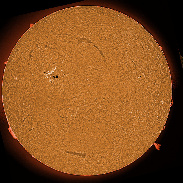 <font class="tempImageTitleThumbText">ARs 4076, 4079 Filaments And Prominences</font><br>James Roger Samworth<br>May 3 11:57pm<br>Nailstone, Leicestershire UK
