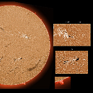 <font class="tempImageTitleThumbText">AR3052 - 3057. Filaments And Prominences</font><br>James Roger Samworth<br>Jul 13 4:57pm<br>Nailstone, Nuneaton, UK
