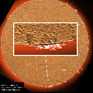 <font class="tempImageTitleThumbText">Unusual Polar Prominence?</font><br>James Roger Samworth<br>Oct 16 3:44pm<br>Nailstone, Nuneaton, UK