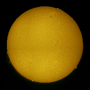 <font class="tempImageTitleThumbText">Nice Sunspots And Large Prominence</font><br>Jay Messeroff<br>Jan 7 4:52pm<br>Charleston, SC USA