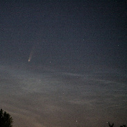 <font class="tempImageTitleThumbText">Comet NEOWISE And NLCs</font><br>Jerome Korol<br>Jul 8 4:50pm<br>Meridian, Idaho