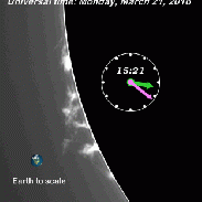 <font class="tempImageTitleThumbText">Prominence Animation On Todays Sun</font><br>Jim Fakatselis<br>Mar 21 8:46pm<br>Peppermill Skies Observatory, H
