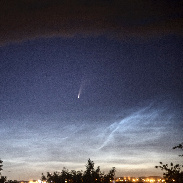 <font class="tempImageTitleThumbText">Noctilucent Clouds And Comet Neowise</font><br>John<br>Jul 10 11:31am<br>Cork city ireland 