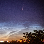 <font class="tempImageTitleThumbText">Comet Neowise Noctilucent Clouds </font><br>John<br>Jul 11 1:50pm<br>Cork city ireland 