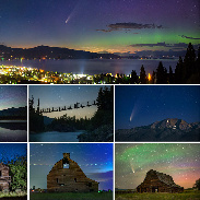 <font class="tempImageTitleThumbText">Comet, Noctilucent Clouds, Aurora, Meteor</font><br>John Ashley<br>Aug 1 1:58am<br>Western Montana locations