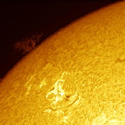 <font class="tempImageTitleThumbText">Solar Prominence And Active Region 2132</font><br>John Stetson<br>Aug 1 7:37pm<br>L.C. Bates Natural History Muse