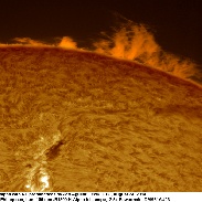 <font class="tempImageTitleThumbText">Sunspots And Solar Prominences</font><br>jett aguilar<br>Aug 24 6:45pm<br>Quezon City, Philippines