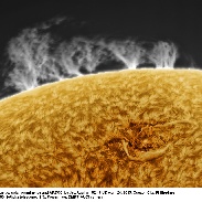 <font class="tempImageTitleThumbText">Huge NE Solar Prominence</font><br>jett aguilar<br>Apr 25 1:53am<br>Quezon City, Philippines