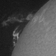 <font class="tempImageTitleThumbText">Sun And Prominence</font><br>Karl Kramer<br>Oct 19 5:14am<br>Alice Springs NT Australia