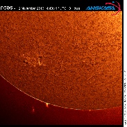 <font class="tempImageTitleThumbText">Prominences</font><br>Karzaman Ahmad<br>Nov 12 9:23am<br>Langkawi National Observatory, 