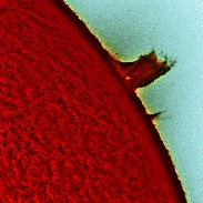 <font class="tempImageTitleThumbText">Prominences</font><br>Karzaman Ahmad<br>Feb 16 9:09am<br>Langkawi National Observatory, 