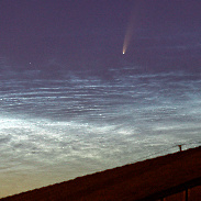 <font class="tempImageTitleThumbText">Comet Neowise With Noctilucent Clouds</font><br>Keerthi Kiran<br>Jul 8 3:25am<br>Paris, France