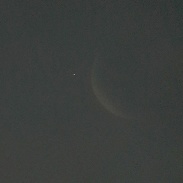 <font class="tempImageTitleThumbText">Moon Venus Occultation</font><br>Keven Lapp<br>Dec 7 4:58pm<br>Edmonton, Alberta
