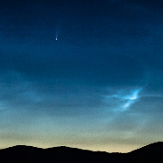 <font class="tempImageTitleThumbText">Comet NEOWISE; Noctilucent Clouds</font><br>Kevin Nielsen<br>Jul 10 12:39pm<br>Twisp, Washington, USA