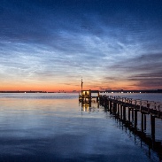 <font class="tempImageTitleThumbText">Extremely Bright Noctilucent Clouds</font><br>Laura Kranich<br>Jul 14 3:40am<br>Kiel, Schleswig-Holstein, Germa