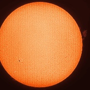 <font class="tempImageTitleThumbText">Solar Surface Details And Prominences</font><br>Leigh Westerland<br>Apr 3 5:35am<br>Geelong, Victoria, Australia