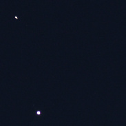 <font class="tempImageTitleThumbText">Jupiter/Saturn Conjuction</font><br>Lowell McCormick<br>Dec 19 8:21pm<br>Ponchatoula, La.