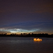 <font class="tempImageTitleThumbText">Noctilucent Clouds</font><br>Marek Nikodem<br>Jul 10 4:15am<br>Żnin Lake, near Szubin,  Polan
