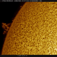 <font class="tempImageTitleThumbText">Large Prominence & Plage & Filaments In H</font><br>Martin Wise<br>Feb 7 6:16pm<br>Trenton, Florida, USA