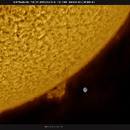 <font class="tempImageTitleThumbText">Large Prominence!</font><br>Martin Wise<br>Feb 22 7:50pm<br>Trenton, Florida