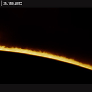 <font class="tempImageTitleThumbText">Great Prominence!</font><br>Martin Wise<br>Mar 19 2:16pm<br>Trenton, Florida, USA