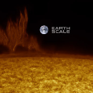 <font class="tempImageTitleThumbText">Solar Prominence And Earth Scale</font><br>Martin Wise<br>Sep 19 9:20pm<br>Trenton, Florida, USA