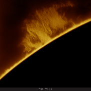<font class="tempImageTitleThumbText">Huge Prominence With Earth Scale!</font><br>Martin Wise<br>Feb 23 5:57pm<br>Trenton, Florida