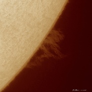 <font class="tempImageTitleThumbText">Large Proms On The Suns Limb</font><br>Maximilian Teodorescu<br>Oct 10 4:39pm<br>Magurele, Romania