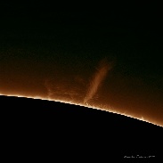 <font class="tempImageTitleThumbText">Big Proms On The Suns Limb</font><br>Maximilian Teodorescu<br>Sep 9 4:13pm<br>Magurele, Romania