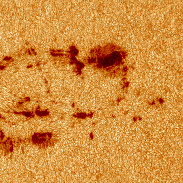 <font class="tempImageTitleThumbText">Fast Evolving Sunspot</font><br>Maximilian-Vlad Teodorescu<br>Jul 20 2:09pm<br>Institute of Space Science, Rom