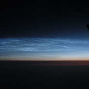 <font class="tempImageTitleThumbText">Noctilucent Clouds</font><br>Meg Smith<br>May 26 5:17pm<br>Somewhere over the Atlantic Oce