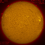 <font class="tempImageTitleThumbText">The Sun In H-alpha, M64, And NGC4725</font><br>Michael Borman<br>Apr 7 9:20pm<br>Evansville, Indiana, USA