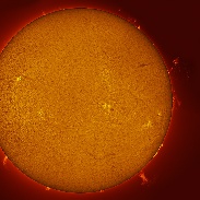 <font class="tempImageTitleThumbText">Some Wild Looking Prominences!</font><br>Michael Borman<br>May 7 12:46pm<br>Evansville, Indiana, USA