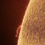 <font class="tempImageTitleThumbText">Solar Prominence</font><br>Michael Jaeger<br>May 3 3:55pm<br>AZM Martinsberg Austria