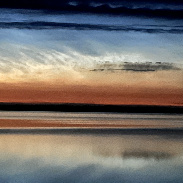 <font class="tempImageTitleThumbText">Noctilucent Clouds And Northern Lights. </font><br>Mike Lasher<br>Jul 11 9:39pm<br>Makoop lake, Ontario, Canada 