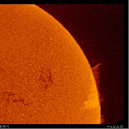 <font class="tempImageTitleThumbText">Incredible Prominence!</font><br>Mike Taormina<br>Apr 25 6:50pm<br>Ballston Lake, New York, USA