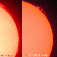 <font class="tempImageTitleThumbText">Prominence, Aug.8-9(2)</font><br>masa nakamura<br>Aug 9 2:38am<br>Otawara, Tochigi, Japan