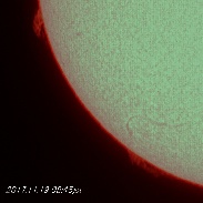 <font class="tempImageTitleThumbText">Prominences, Nov.19</font><br>masa nakamura<br>Nov 19 12:49am<br>Otawara, Tochigi, Japan
