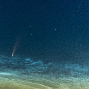 <font class="tempImageTitleThumbText">Comet Neowise With Noctilucents</font><br>Niki Giada<br>Jul 12 8:09am<br>Pesaro, Marche, Italy