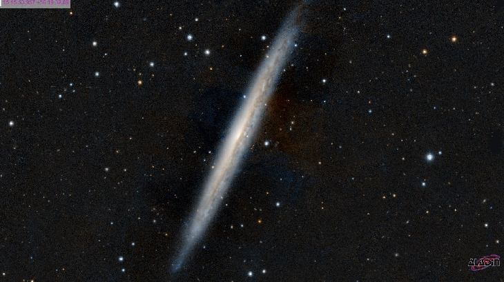 Probably Supernova In Galaxy NGC 5907